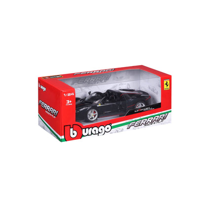 Bburago Ferrari Laferrari Aperta Black 1:24