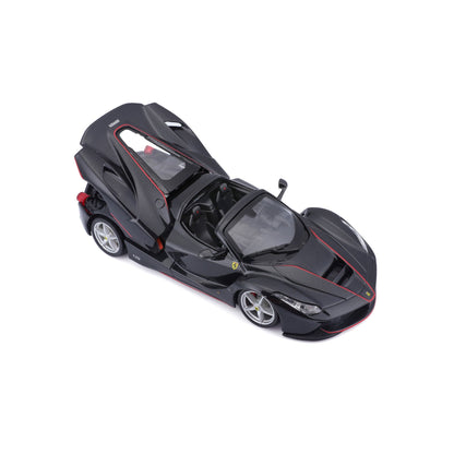 Bburago Ferrari Laferrari Aperta Black 1:24