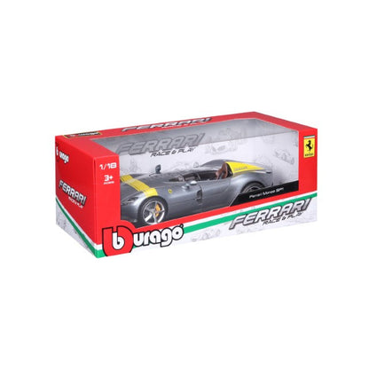 Bburago Ferrari Monza SP1 Silver - 1:18