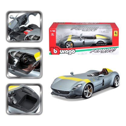 Bburago Ferrari Monza SP1 Silver - 1:18