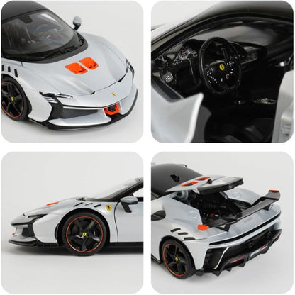 Bburago Ferrari SF90 XX Stradale 1:18 Silver