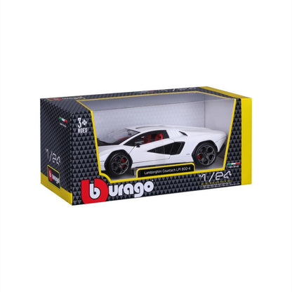 Bburago Lamborghini Countach LPI-24 2022 White 1:24