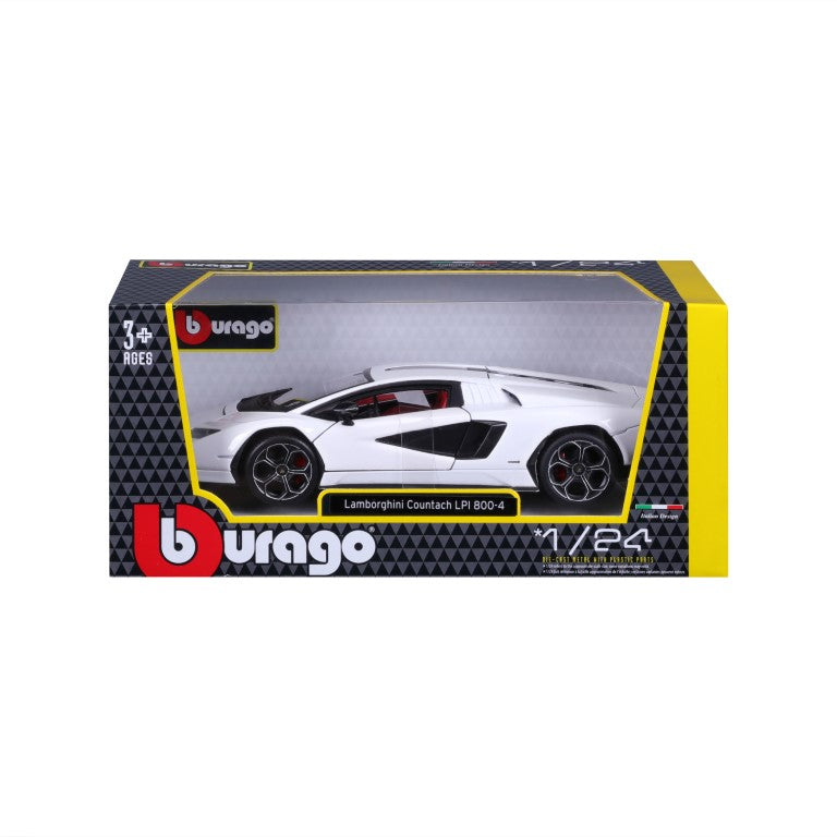 Bburago Lamborghini Countach LPI-24 2022 White 1:24