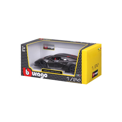 Bburago Lamborghini Sesto Elemento Black - 1:24