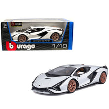 Bburago Lamborghini Sian FKP 37 1:18 White