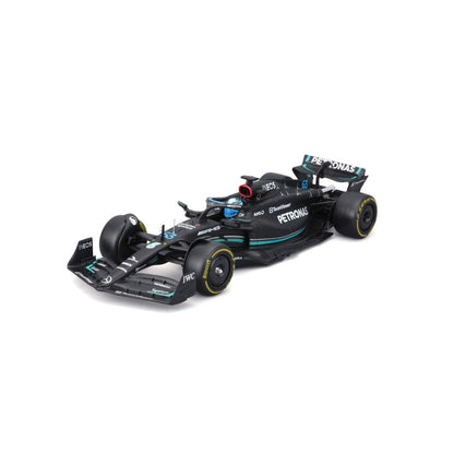 Bburago Mercedes AMG F1 W14 E Performance #63 Hard Case- 1:24
