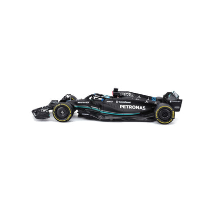 Bburago Mercedes AMG F1 W14 E Performance #63 Hard Case- 1:24