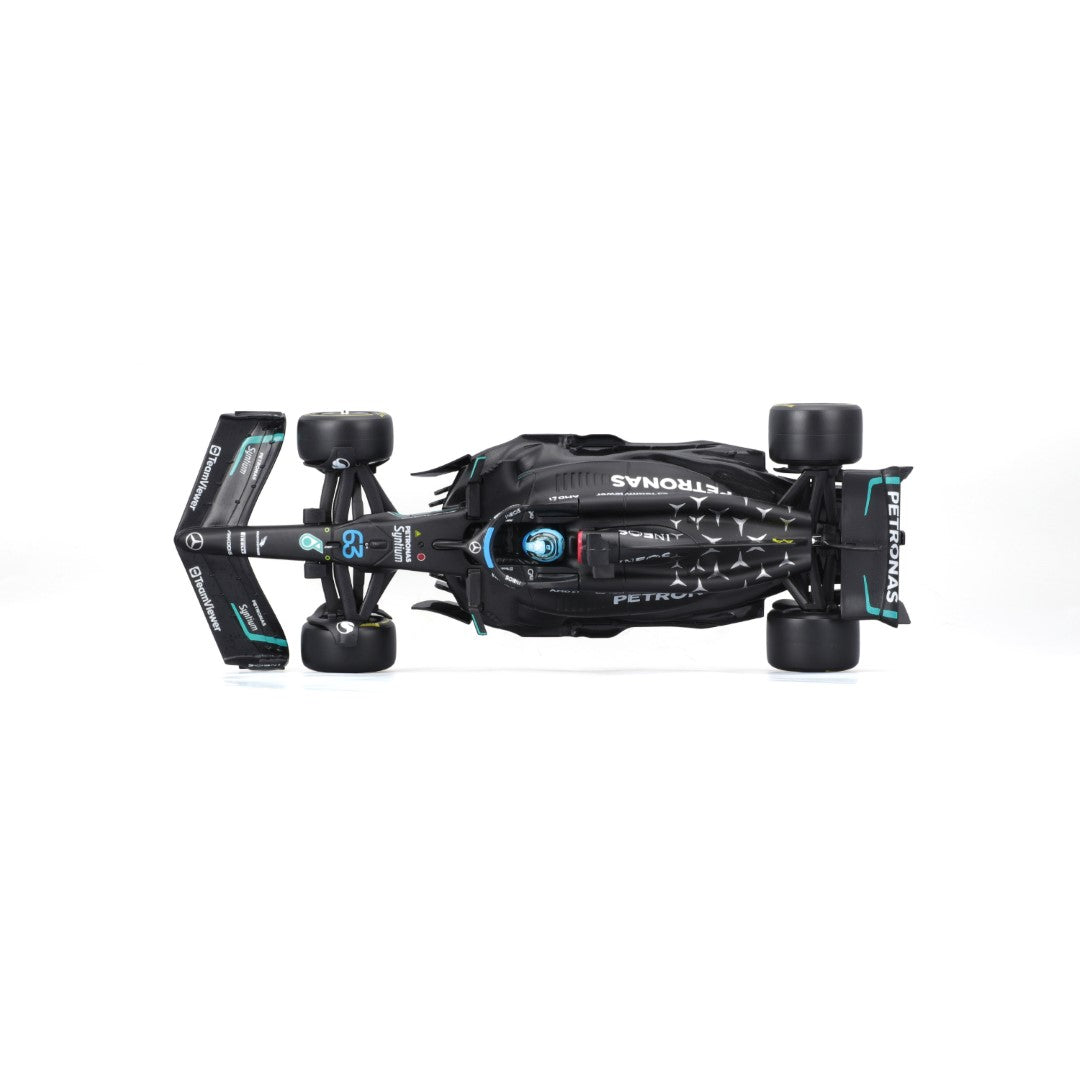 Bburago Mercedes AMG F1 W14 E Performance #63 Hard Case- 1:24
