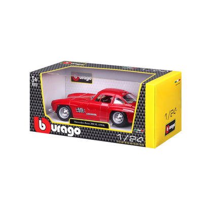 Bburago Mercedes Benz 300SL Red - 1:24