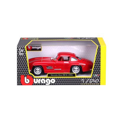 Bburago Mercedes Benz 300SL Red - 1:24
