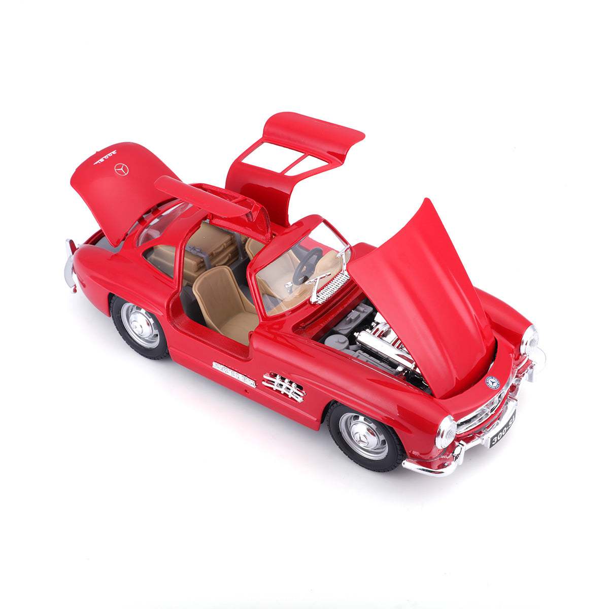 Bburago Mercedes Benz 300SL Red - 1:24