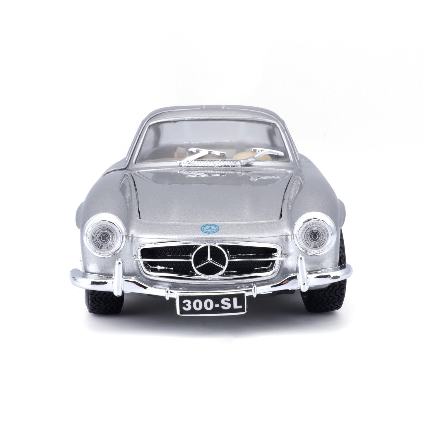 Bburago Mercedes Benz 300SL Silver - 1:18