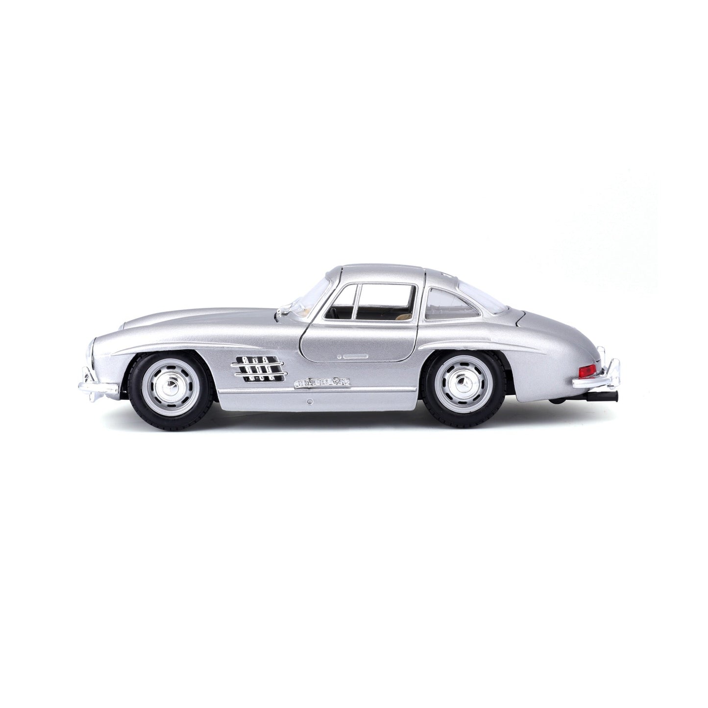 Bburago Mercedes Benz 300SL Silver - 1:18