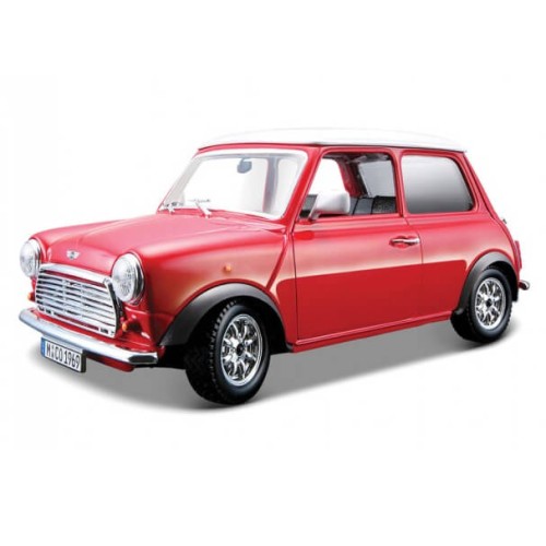 Bburago Mini Cooper 1969 Red - 1:24