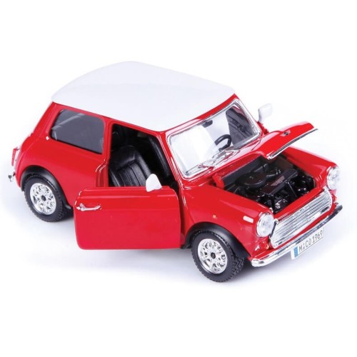 Bburago Mini Cooper 1969 Red - 1:24