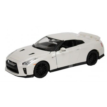 Bburago Nissan GT-R 2017 1:24 White