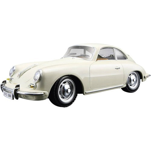 Bburago Porsche 356B 1:24 Cream White - Wild Willy