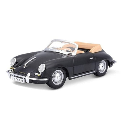 Bburago Porsche 356B Cabriolet - 1:24 Diecast Car Model - Wild Willy