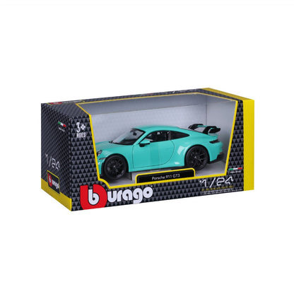 Bburago Porsche 911 (992) GT3 2021 Green - 1:24