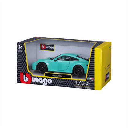 Bburago Porsche 911 (992) GT3 2021 Green - 1:24