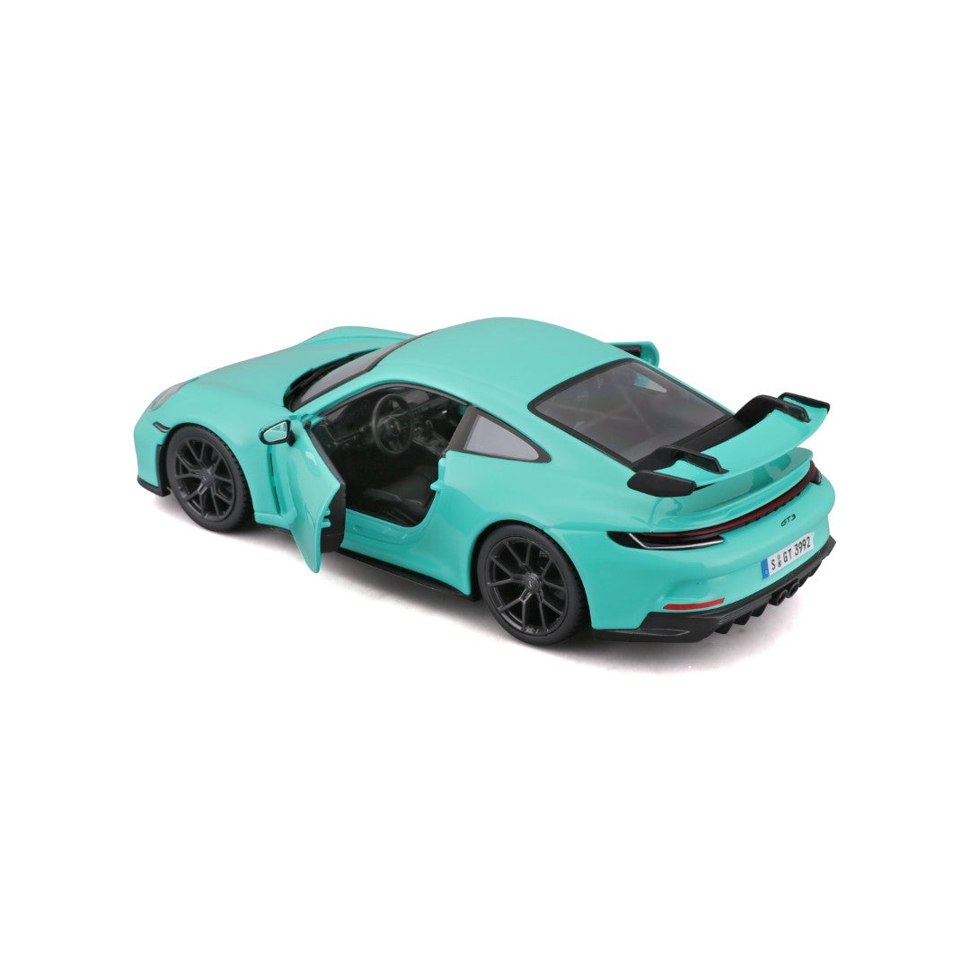 Bburago Porsche 911 (992) GT3 2021 Green - 1:24