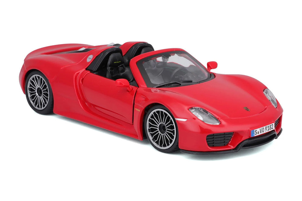 Bburago Porsche 918 Spyder 1:24 Diecast Model Car - Wild Willy