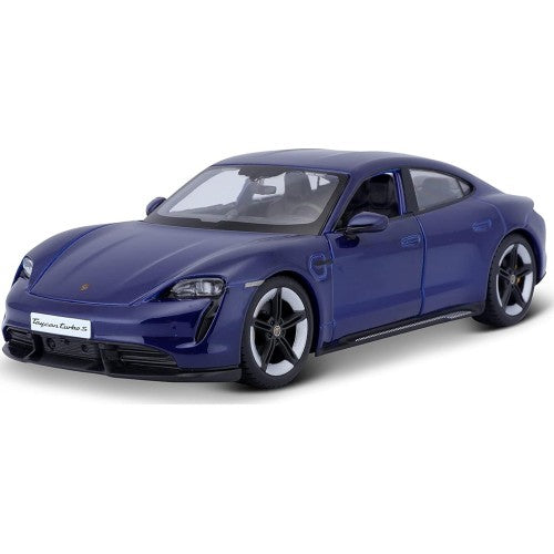 Bburago Porsche Taycan Turbo S 1:24 Blue