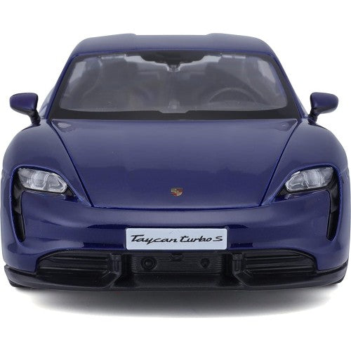 Bburago Porsche Taycan Turbo S 1:24 Blue