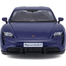 Bburago Porsche Taycan Turbo S 1:24 Blue