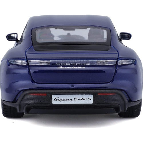Bburago Porsche Taycan Turbo S 1:24 Blue