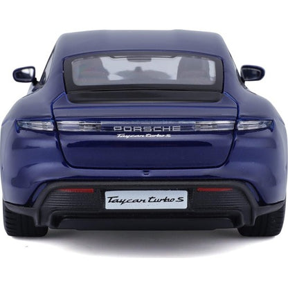 Bburago Porsche Taycan Turbo S 1:24 Blue