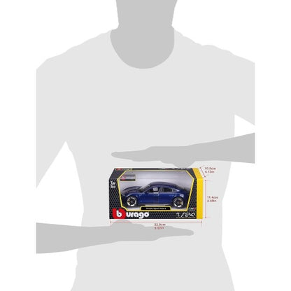 Bburago Porsche Taycan Turbo S 1:24 Blue