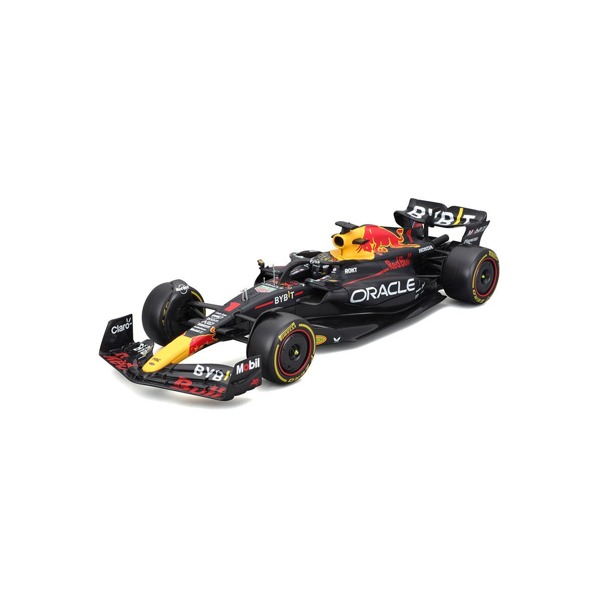 Bburago Red Bull F1 RB19 2023  #1 Max Verstappen Hard Case - 1:24