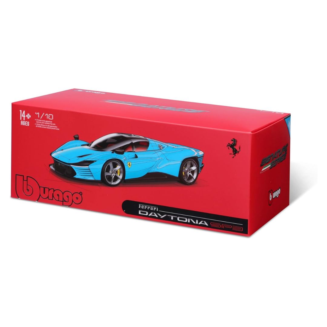 Bburago Signature Ferrari Daytona SP3 Blue 1:18