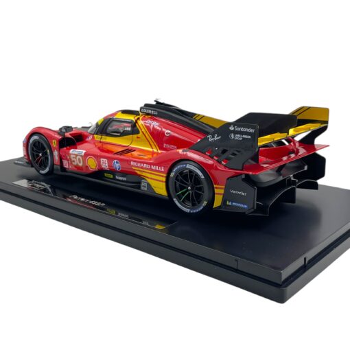 Bburago Signature Ferrari Racing 499P LeMans - 1:18 Hard Cover