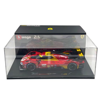 Bburago Signature Ferrari Racing 499P LeMans - 1:18 Hard Cover