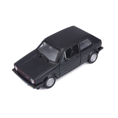 Bburago Volkswagen Golf MK1 1979 Black - 1:24