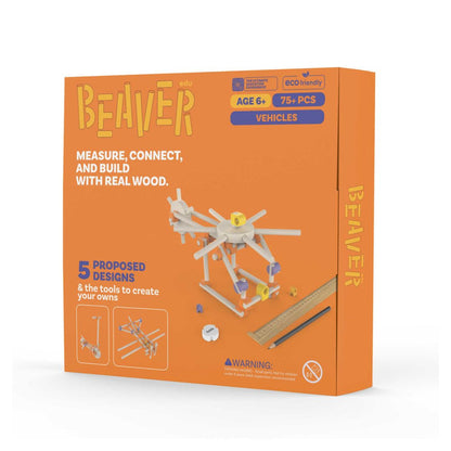 Beaver Vehicles Beginner Kit 60 Pcs