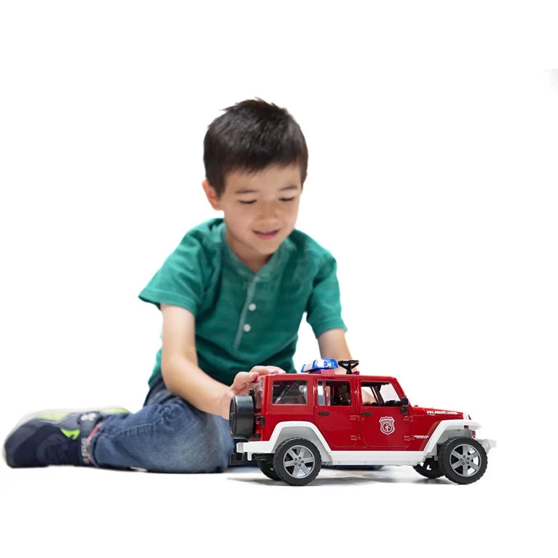 Bruder Jeep Wrangler Fire Fighter with Light & Sound