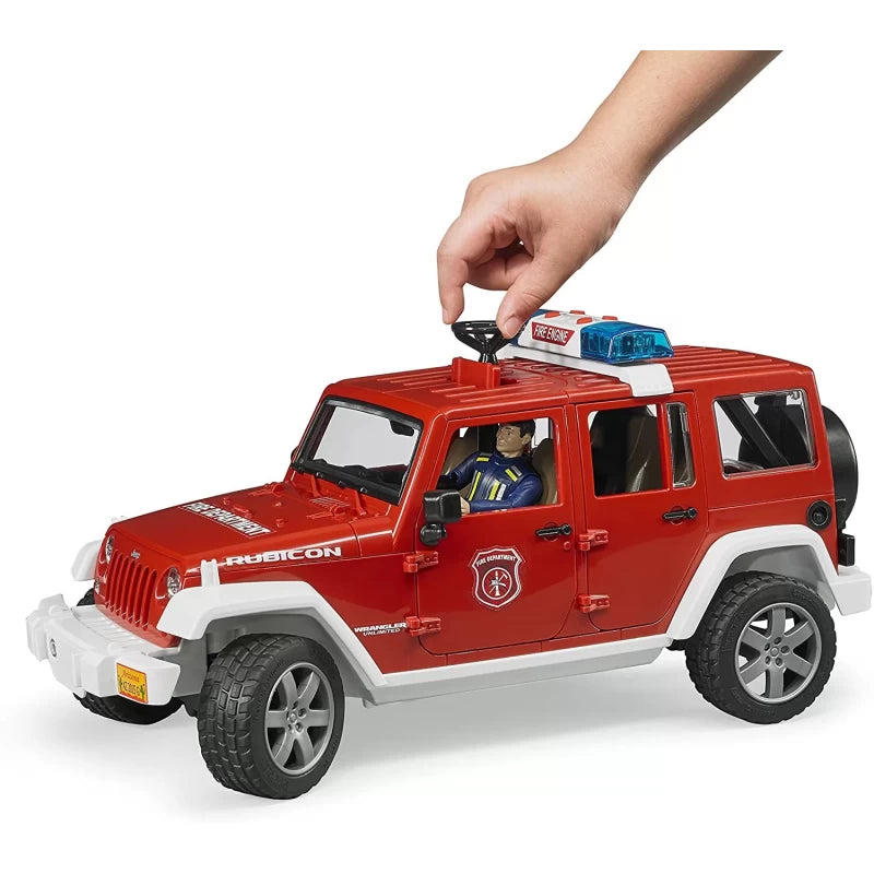 Bruder Jeep Wrangler Fire Fighter with Light & Sound