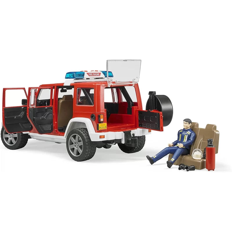 Bruder Jeep Wrangler Fire Fighter with Light & Sound