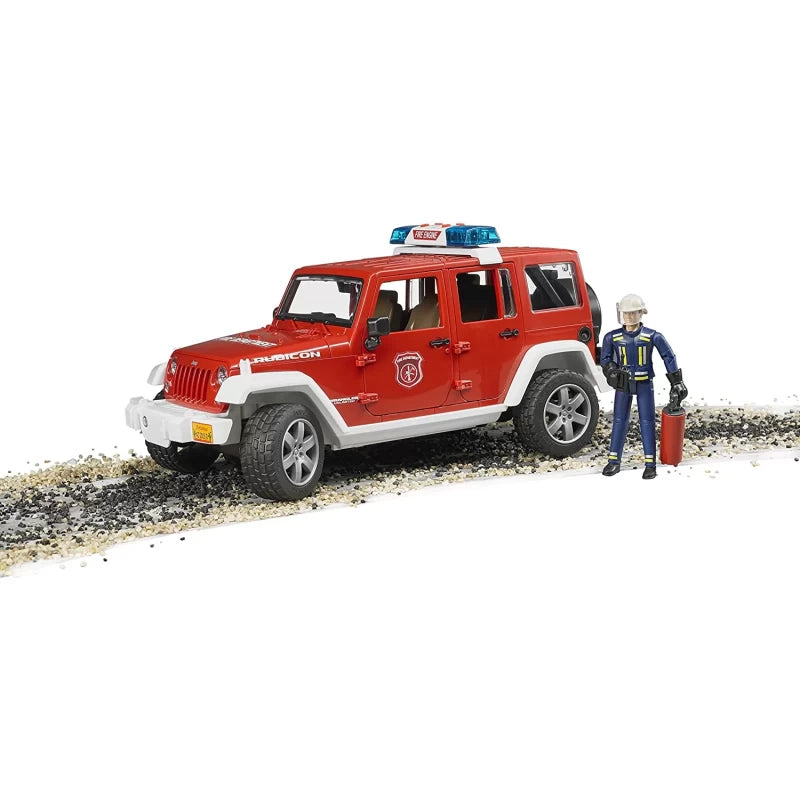 Bruder Jeep Wrangler Fire Fighter with Light & Sound