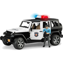 Bruder Jeep Wrangler Rubicon Police with Light and Sound 1:16