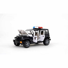 Bruder Jeep Wrangler Rubicon Police with Light and Sound 1:16