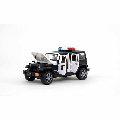 Bruder Jeep Wrangler Rubicon Police with Light and Sound 1:16