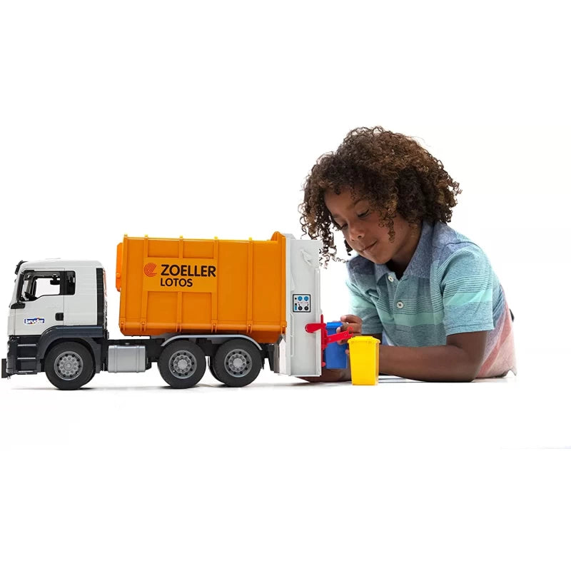 Bruder MAN Rear Loading Garbage Truck