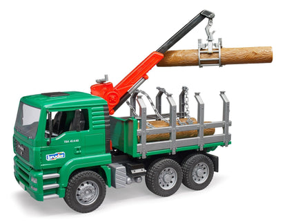 Bruder MAN Timber Truck with Loading Crane