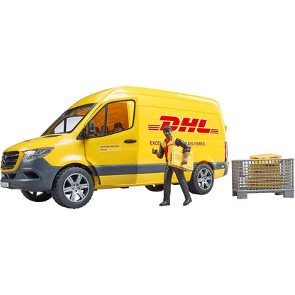Bruder Mercedes Sprinter DHL with Driver