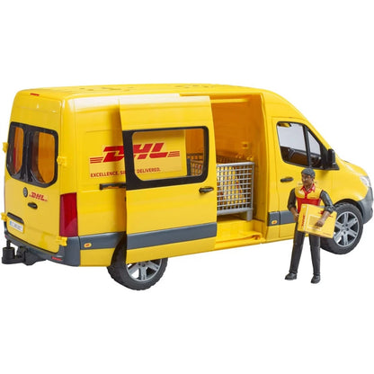 Bruder Mercedes Sprinter DHL with Driver