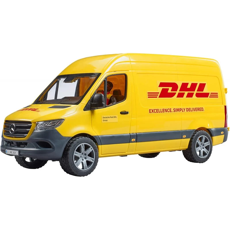 Bruder Mercedes Sprinter DHL with Driver